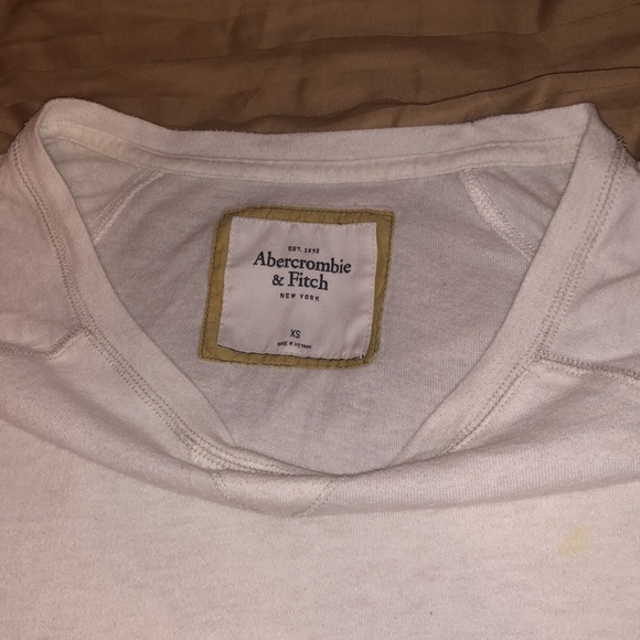 Abercrombie & Fitch off the shoulder lightweight top. sz xs - Picture 2 of 3